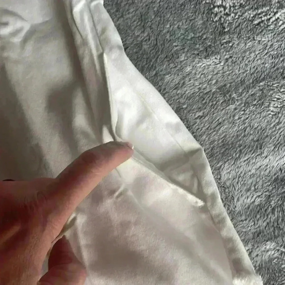 Democracy Denim Two-Pocket Shacket in White Size XS NWT - Picture 9 of 11